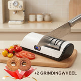 White model + sanding wheel