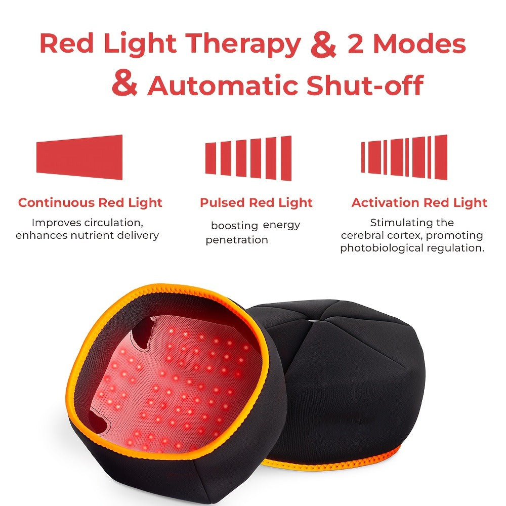 Red Light Therapy Cap 101 LEDs Detachable LED Panel Infrared Light Hat for Brain Relaxation for Entryways, Bedrooms and Living Spaces