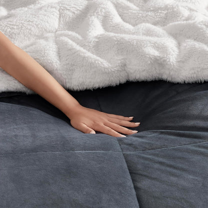 Moire-Style Flannel Blanket with Plush-Look Lining, Five Color Choices and Four Size Labels up to 108 x 90 Inches