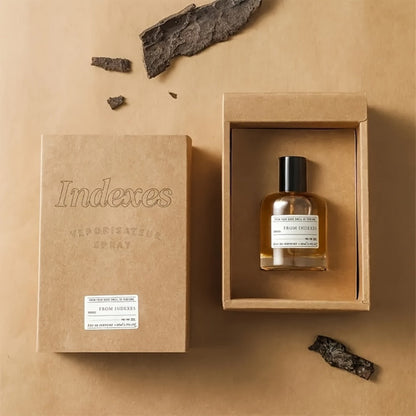 Perfume Unisex ASAD Eau de Parfum Spray in Amber Glass Bottle with Black Presentation Box in a Distinctive Bottle Presentation