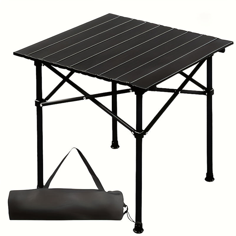 Folding Camping Table with Storage Bag – Large Portable Outdoor Picnic Table for Camping, BBQ, Garden, Backyard & Self-Driving Tours