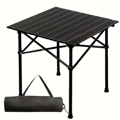 Folding Camping Table with Storage Bag – Large Portable Outdoor Picnic Table for Camping, BBQ, Garden, Backyard & Self-Driving Tours
