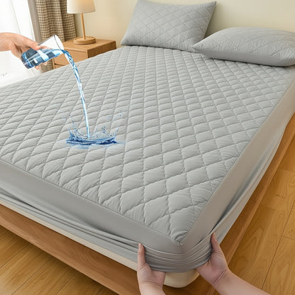 Mattress Protector Cover Soft Breathable Cooling Fitted Sheet Twin Full Queen King Deep Pocket Machine Washable Bed Cover for Home Hotel