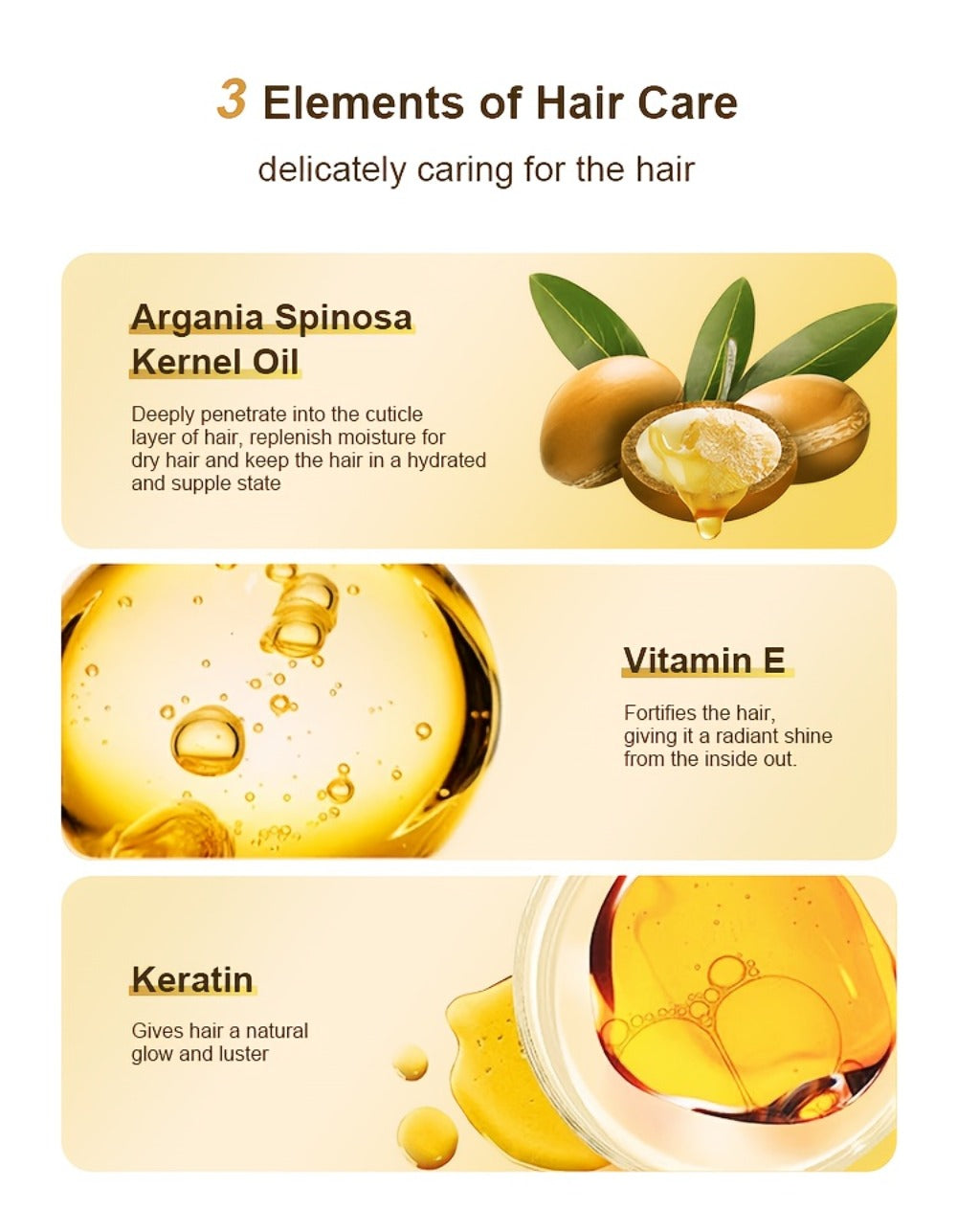SILLKVA Argan Oil Liquid Hair Serum, Frizz Control & Flyaway Tamer, Smoothing Leave-In Treatment for Dry Damaged Hair