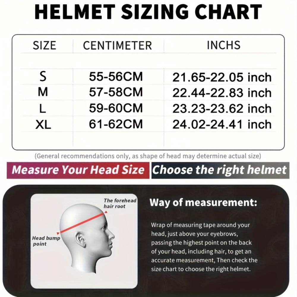 Motorcycle Helmet 3/4 Open-Face Design in Six Graphic Styles, S-XL Sizes with Front Snap Hardware and Padded Liner