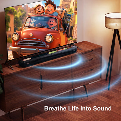 ULTIMEA 2.2-Channel 31.9-Inch Detachable TV Soundbar with ARC, Optical, AUX and USB Inputs
