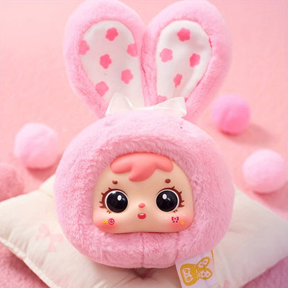 Cute Plush Animal Doll with Big Eyes with the Listed Color, Size or Set Options for Everyday Use