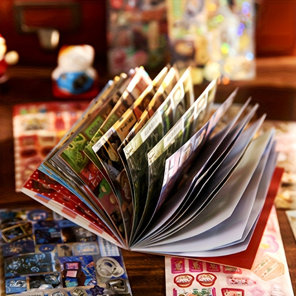 Journaling Sticker Book Ancient Chinese Aesthetic, Millennium Dream Series with the Listed Color, Size or Set Options for Everyday Use