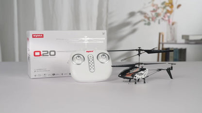 SYMA Q20 RC Helicopter for Kids 3.5CH, Altitude Hold One-Key Takeoff Indoor with the Listed Color, Size or Set Options for Everyday Use