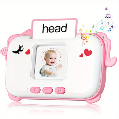 Talking Flashcard Machine for Toddlers 160 Words with the Listed Color, Size or Set Options for Everyday Use
