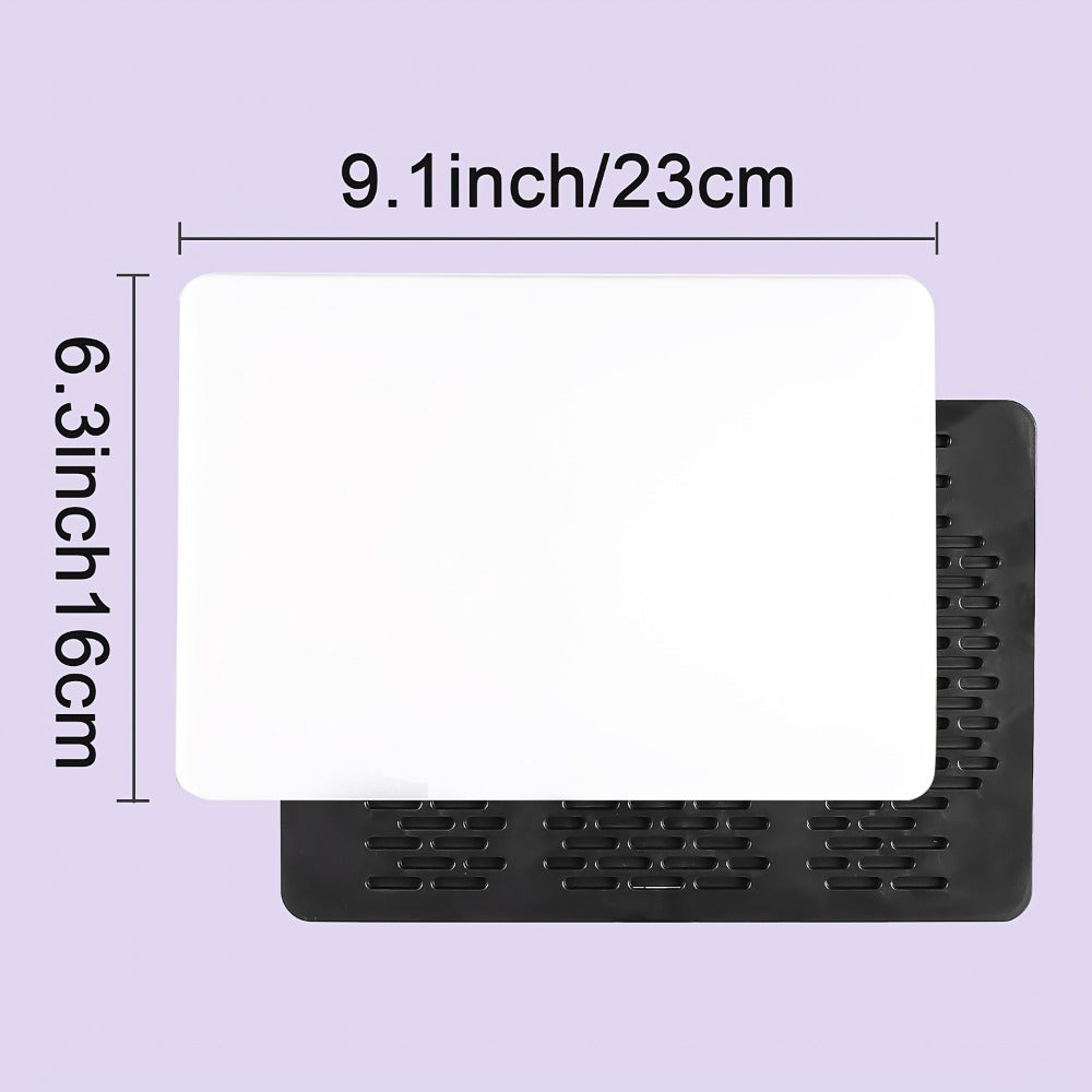 Square LED Ring Light Kit 10 Inch with 63" Adjustable Tripod Stand & Phone Holder for an Everyday Personal Care Routine