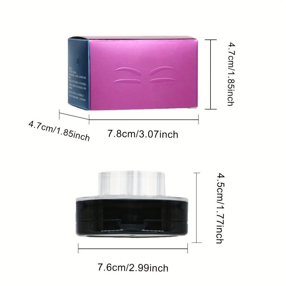 Waterproof Eyebrow Stamp Powder Kit Natural Arched Brow Shaping Long-Lasting Makeup for Women – Beginner Friendly Works on Dry & Oily Skin