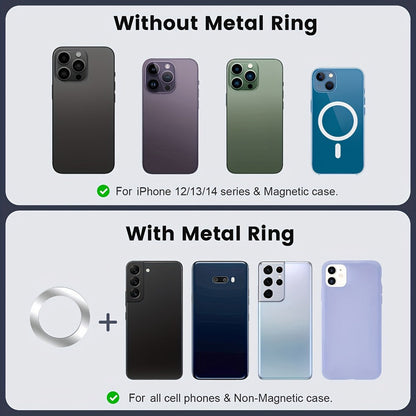 Foldable Magnetic Car Phone Mount for Pictured Model 3 or Model Y Center-Screen Installation
