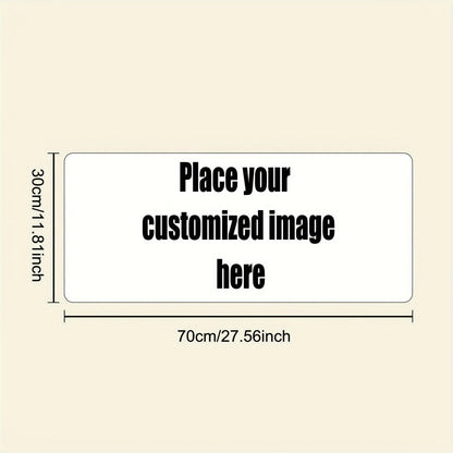 Custom Photo Mouse Pad Large Personalized Desk Mat Print Your Own Image or Text Base Extended for an Everyday Personal Care Routine
