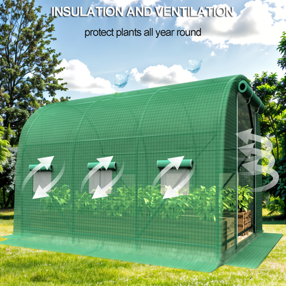 Greenhouse with Watering System for Garden, Patio and Yard Use, with the Listed Configuration