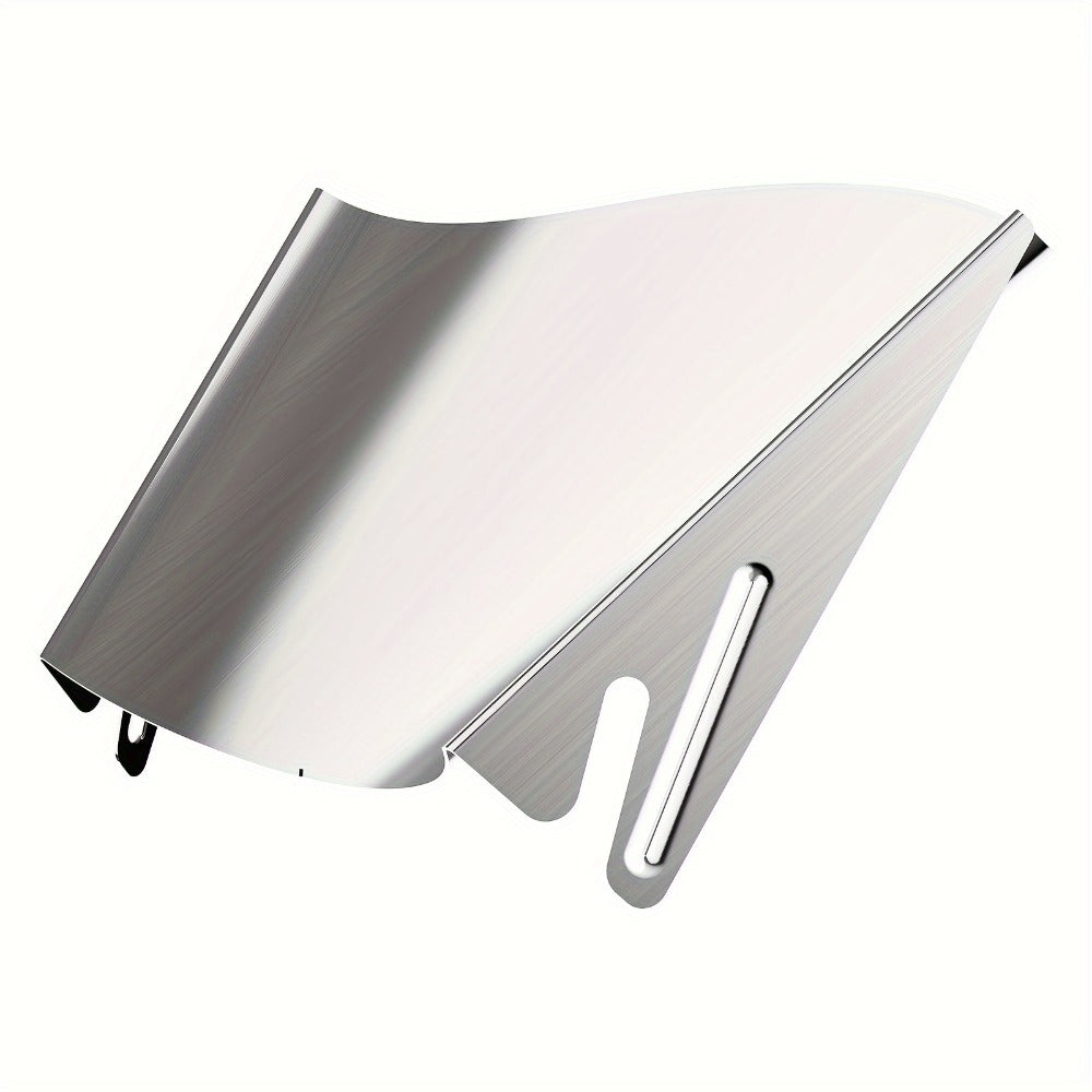 Stand Mixer Pouring Chute Stainless Steel – Dishwasher Safe Pouring Shield for KitchenAid Tilt-Head & Bowl-Lift Models