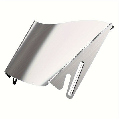 Stand Mixer Pouring Chute Stainless Steel – Dishwasher Safe Pouring Shield for KitchenAid Tilt-Head & Bowl-Lift Models