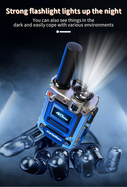 Kayotom K300S 4G Global Walkie Talkie Unlimited Range, No Monthly Fee Two Way Radio, UHF 400-480MHz Long Battery Life