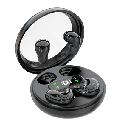 2-in-1 Wireless Earphones Couples Shared Audio Long Battery Life Clear Sound TV Movies for Bedside Audio, Alarms and Room Entertainment