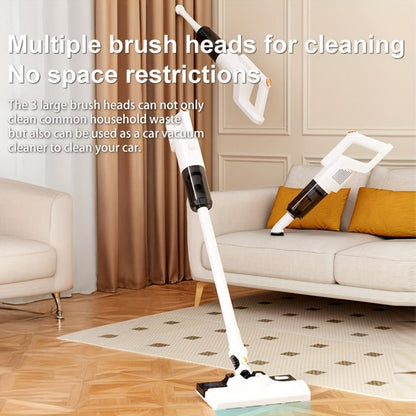 Handheld Vacuum Cleaner 5-in-1 Stick and Mop System with Wet-Dry Floor Brush and 45-Minute Runtime
