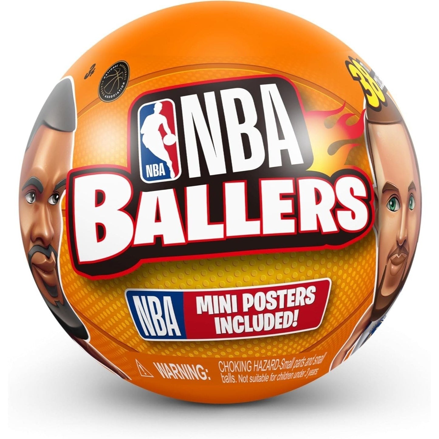 NBA Ballers Mystery Capsule Figurine Series 1 by ZURU, Surprise Unboxing Mini NBA Player Collectible Toy for Boys