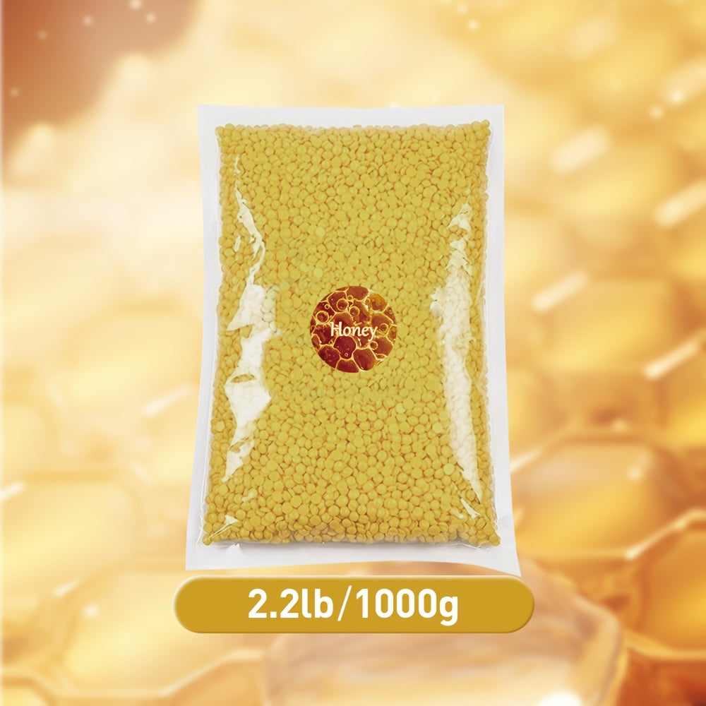 Hard Wax Beads 1000g for At Home Hair Removal, Six Color Choices for Face and Body Waxing for Women and Men
