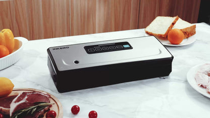 Vacuum Sealer Machine 85KPA, INKBIRD 10-in-1 Food Sealer with Bag Storage, Built-In Cutter, Moist/Dry/Pulse/Liquid/Canister Modes