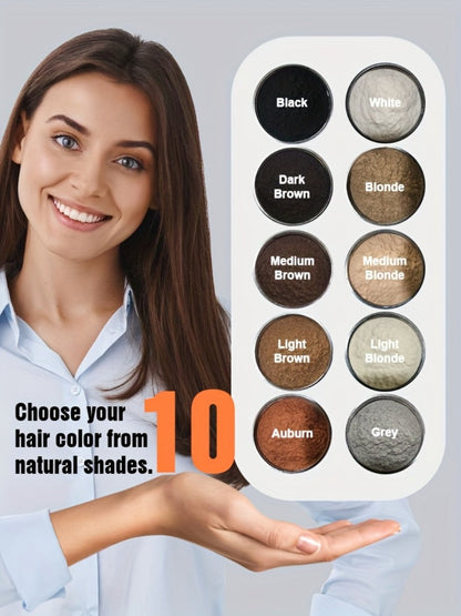 Hair Fibers Spray Applicator Kit Instant Thickness for Thinning Hair & Bald Spots SILLKVA for Makeup, Travel and Everyday Vanity Use