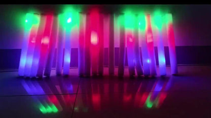 LED Light Up Foam Glow Wands 27/30 Pack with the Listed Color, Size or Set Options for Everyday Use