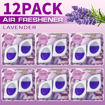 Air Freshener Odor Eliminator for Home Closet Bathroom Pets Small Space 0.25oz Up to 30 Days 6 Scents Eucalyptus Lavender Hawaiian Peach