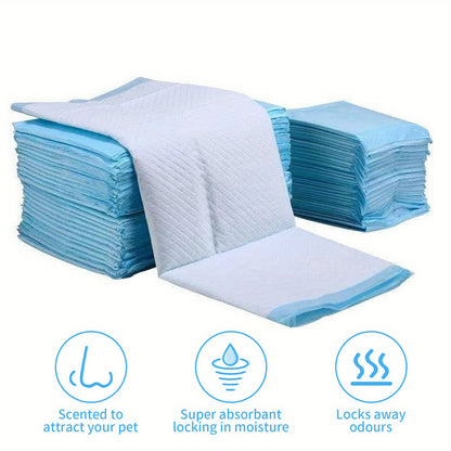 Dog Pee Pads Extra Large & 6X Thicker – Super Absorbent Puppy Training Pads, Quick-Dry & Leak-Proof, Odor Control, for Home & Camping