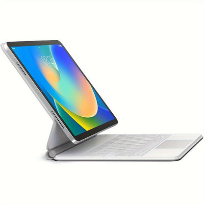 iPad 10th Gen Keyboard Case with Backlit Magic-Style Magnetic Keyboard, Multi-Touch Trackpad, Cantilever Stand