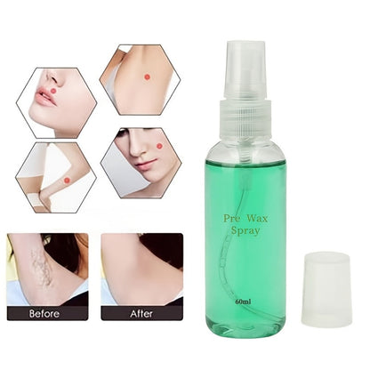 Pre & Post Wax Oil Spray for Hair Removal – Moisturizing Waxing Treatment for Legs Underarms Face & Bikini Line
