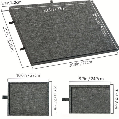 Large Puzzle Board for 1000 Piece Puzzles with 6-Drawer Sorting System, Foldable Jigsaw Table with Built-In Stand