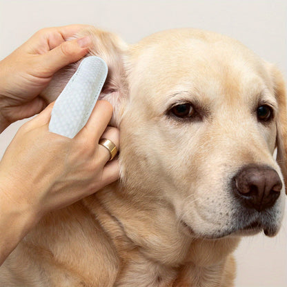 Pet Cleaning Wipes for Dogs & Cats – Ear Wipes Eye Wipes Dental Wipes Teeth Cleaning Kit, Soothing Deodorizing Itch Relief Coconut Scent