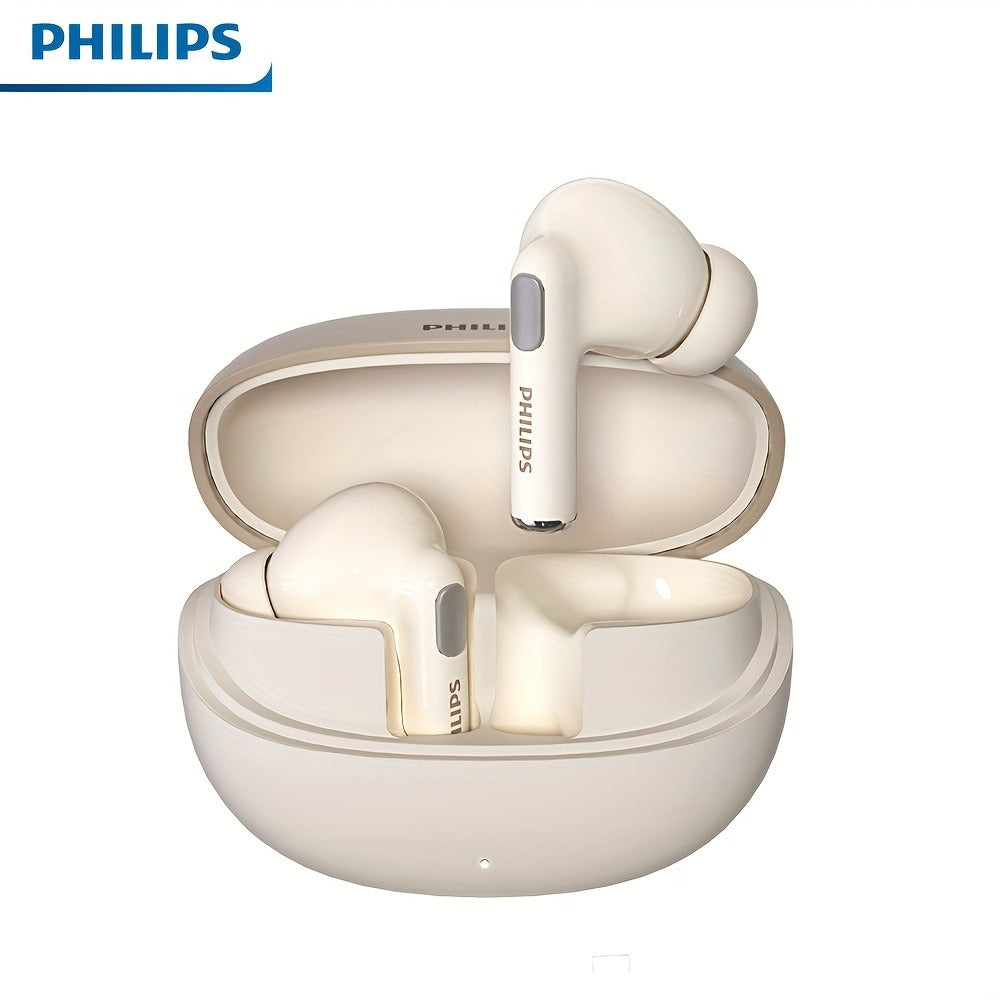 True Wireless Earbuds Philips In-Ear Stem Set with 18-Hour Listed Battery Life, Smart Tap Controls and Two Colors