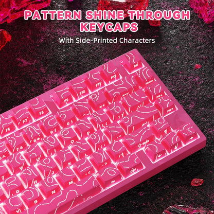 Hall Effect Mechanical Gaming Keyboard Attack Shark R82HE 80%, 0.005mm Rapid Trigger, 8000Hz Polling Rate