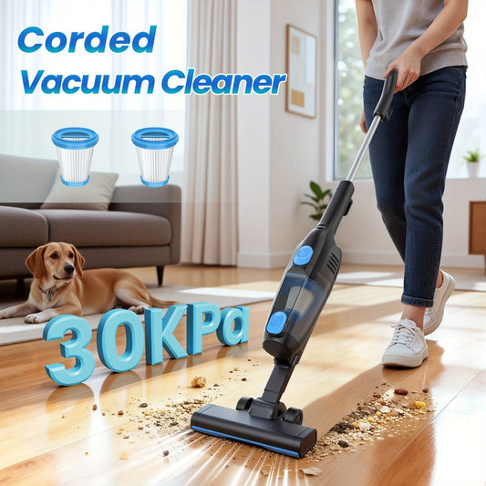 Cordless Stick Vacuum 30KPa 600W Motor 68oz Bagless Upright Vacuum Cleaner for House Car Hard Floor Carpet Pet Hair Multi-Color