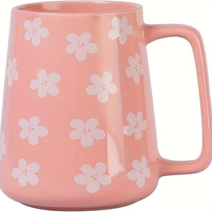 Large Ceramic Coffee Mug 24oz with Big Handle, Microwave & Extra Large Tea Cup for Entryways, Bedrooms and Living Spaces