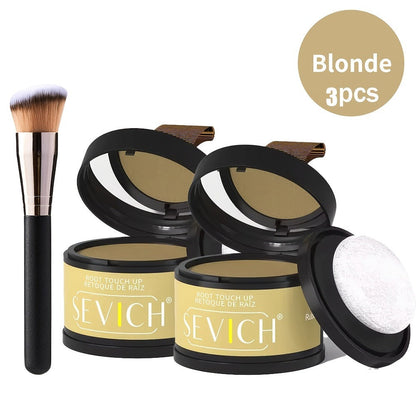 Root Touch Up Hair Powder for Thinning Hair & Gray Roots – Instant Hairline Concealer Shadow Topper, Long-Lasting Resistant Formula