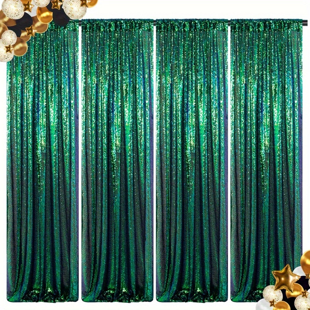 Sequin Backdrop Curtains 2FTx8FT Glitter Photography Background Panels for Party Wedding Birthday for an Everyday Personal Care Routine