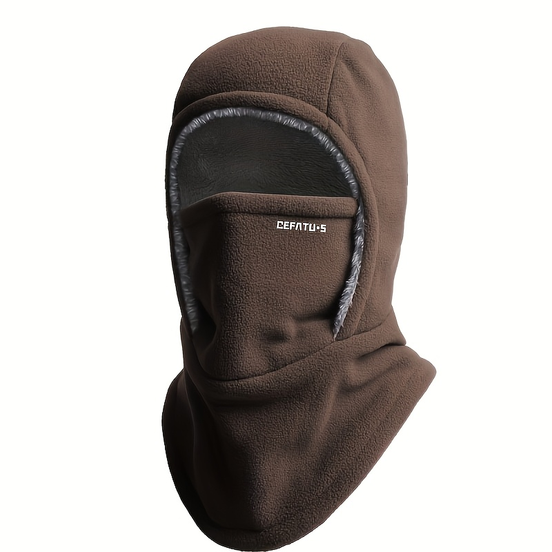 Winter Balaclava Hat with Neck Mask & Ear Protection – Windproof Face-Fit Knit Ski Mask for Men & Women, Thermal Head Cover for Cycling