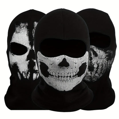 Balaclava Mask Windproof Cycling Face Mask for Men Women Outdoor Sun Protection Breathable Ski Mask Halloween Costume