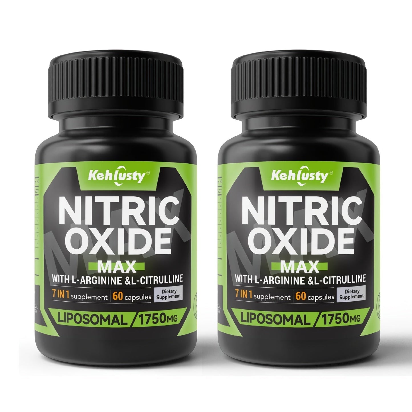 L-Arginine & L-Citrulline Supplement 7-in-1 with Maca Root, Beetroot & Nitric Oxide Booster - Stamina