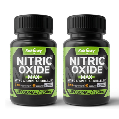 L-Arginine & L-Citrulline Supplement 7-in-1 with Maca Root, Beetroot & Nitric Oxide Booster - Stamina