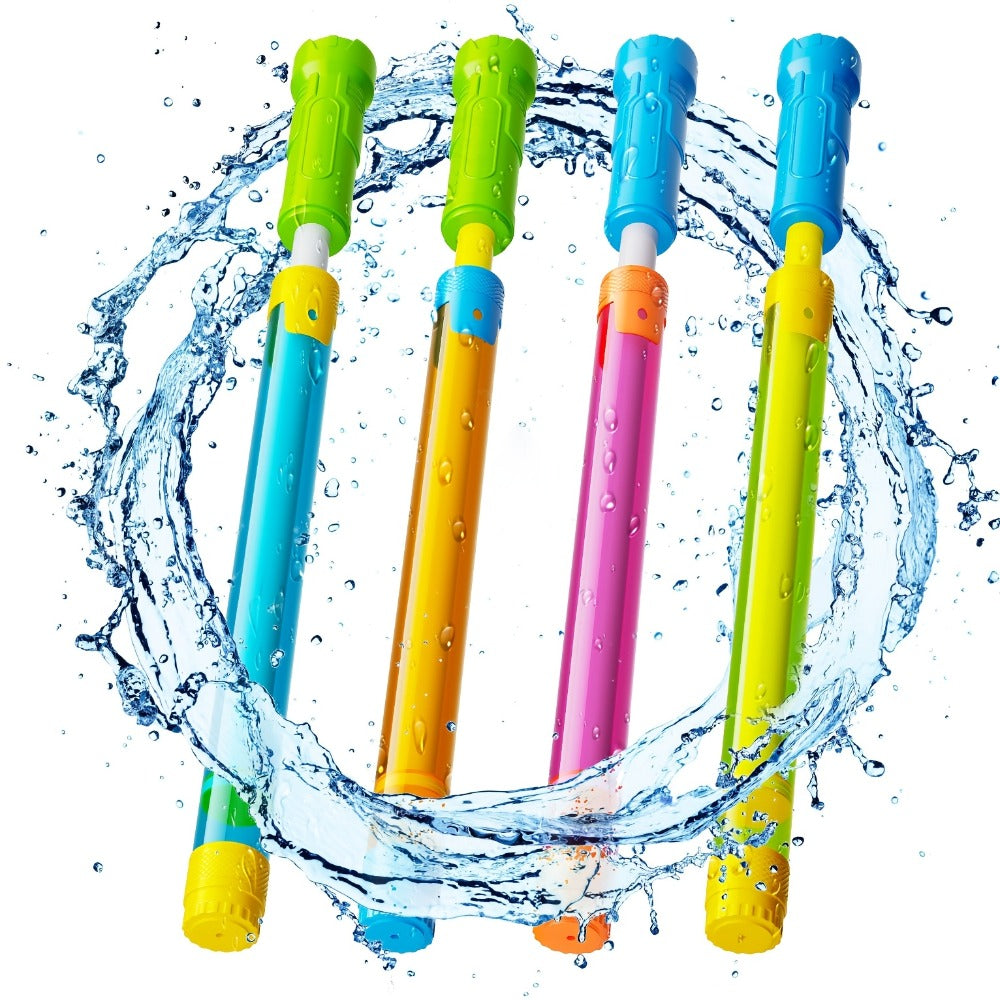 Water Polo Balls Bulk Set 80 Pack for Pool Games & 4-Piece Mini Water Gun with the Listed Color, Size or Set Options for Everyday Use