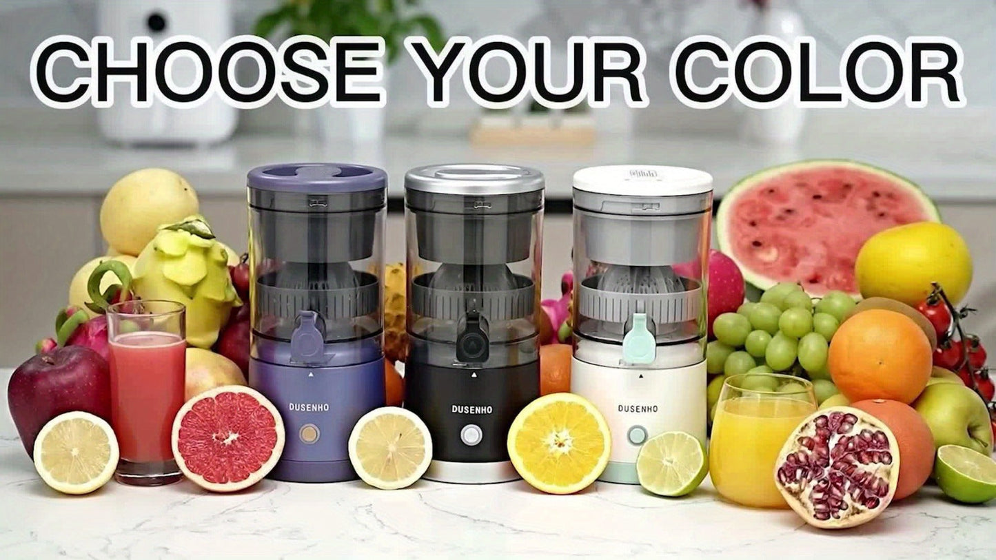 Electric Citrus Juicer Rechargeable USB-C, Portable Electric Orange Juicer Machine with 45W Motor