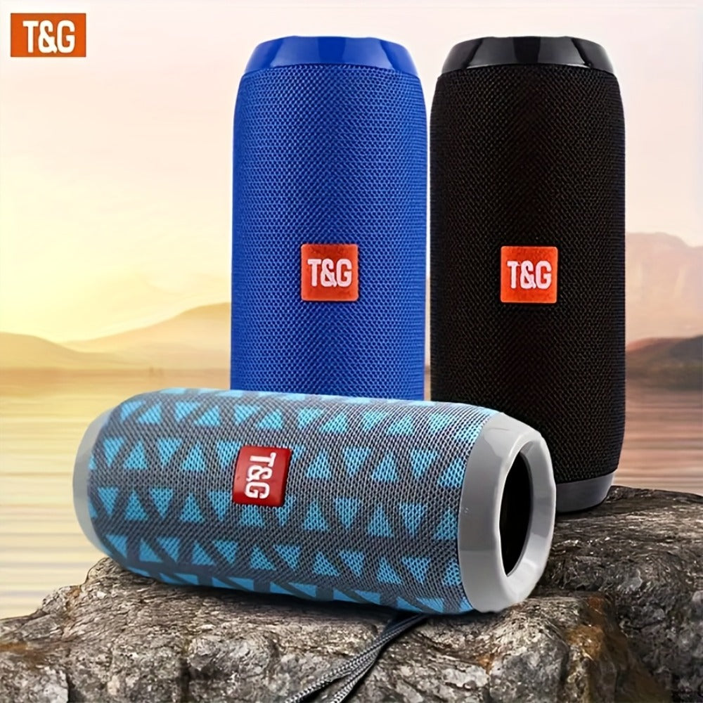 Portable Bluetooth Speaker TG117 with 10W Output, IPX4, 1200mAh Battery, 33ft Range and Mic