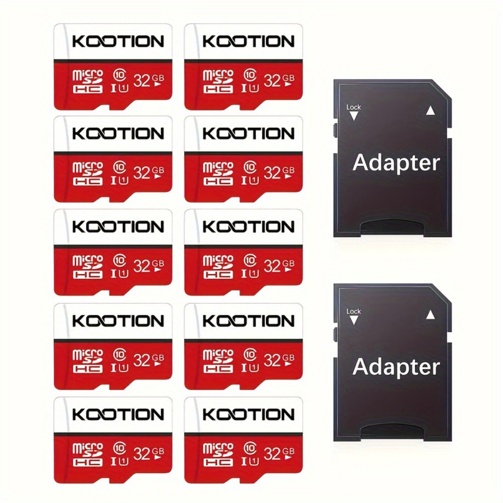 UHS-I C10 90MB/s Micro SD Card Bulk Pack with SD Adapter for an Everyday Personal Care Routine
