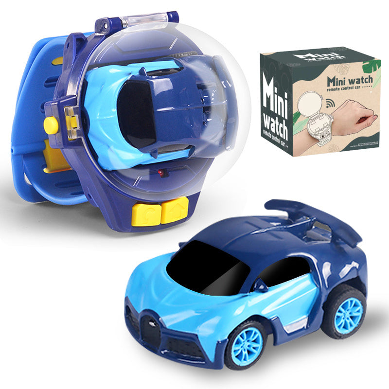 Remote Control Car, Mini Alloy Racer with Wearable Wrist Controller, USB Charging and Two Color Options